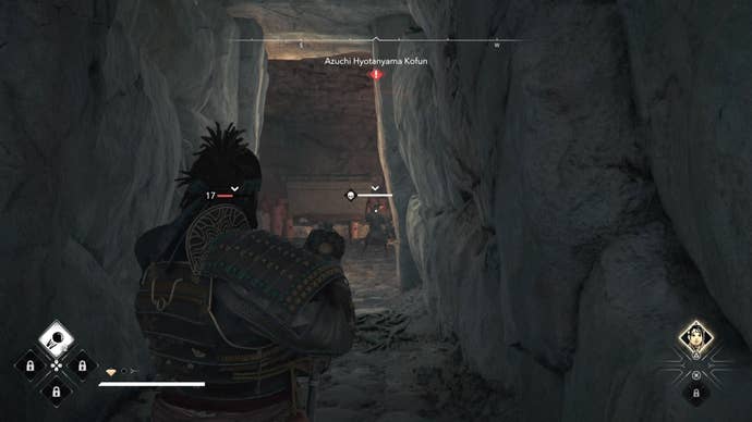 Yasuke aiming his bow at an enemy in Assassin’s Creed Shadows.
