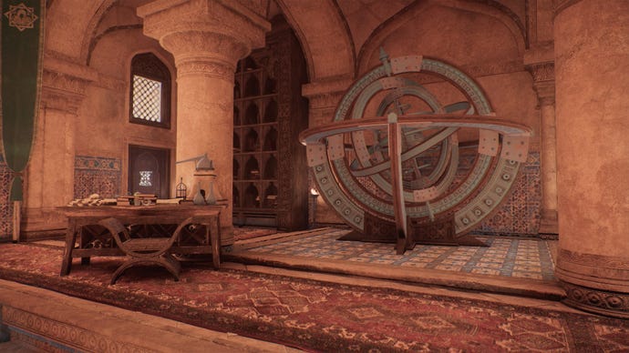 The lecture hall in the House of Wisdom in Assassin's Creed Mirage