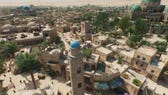 A view of the Round City from a viewpoint in Assassin's Creed Mirage