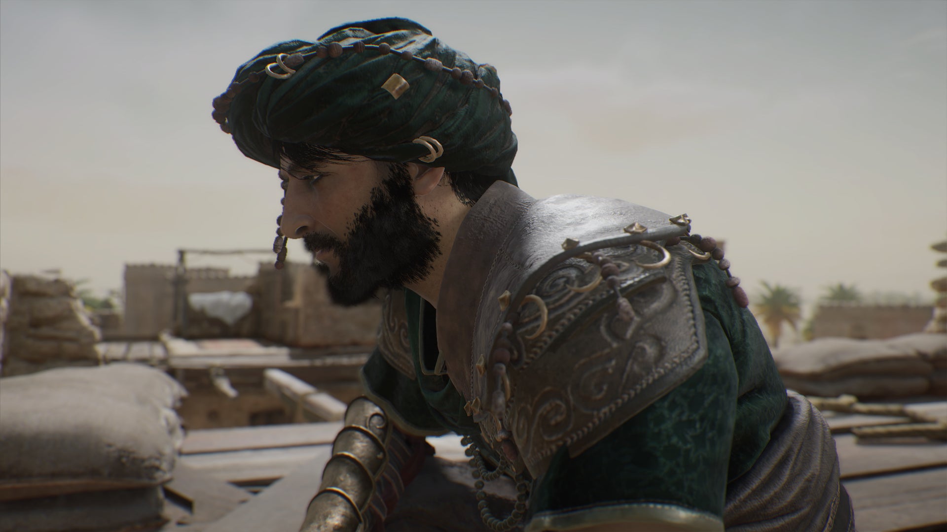 Ali looks pensively into the distance in Assassin's Creed Mirage - 1