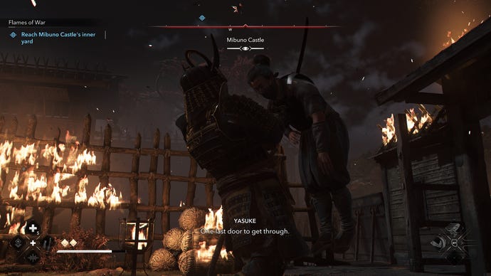 Yasuke impales an force portion raising him into the aerial connected his sword successful Assassin's Creed Shadows.