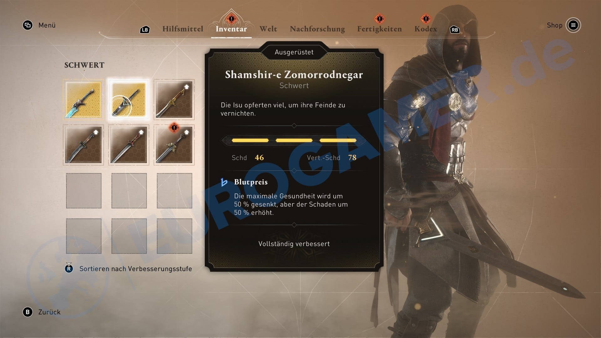 Assassin's Creed Mirage Alle Waffen So bekommt ihr Schwerter und