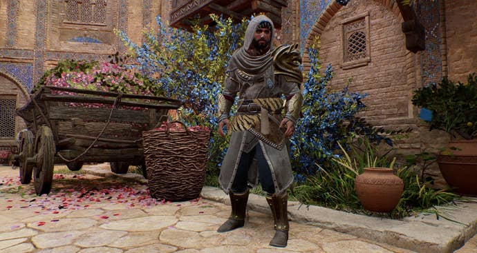 Basim in the Rostam Outfit