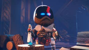 Official Astro Bot screenshot showing a Kratos bot character
