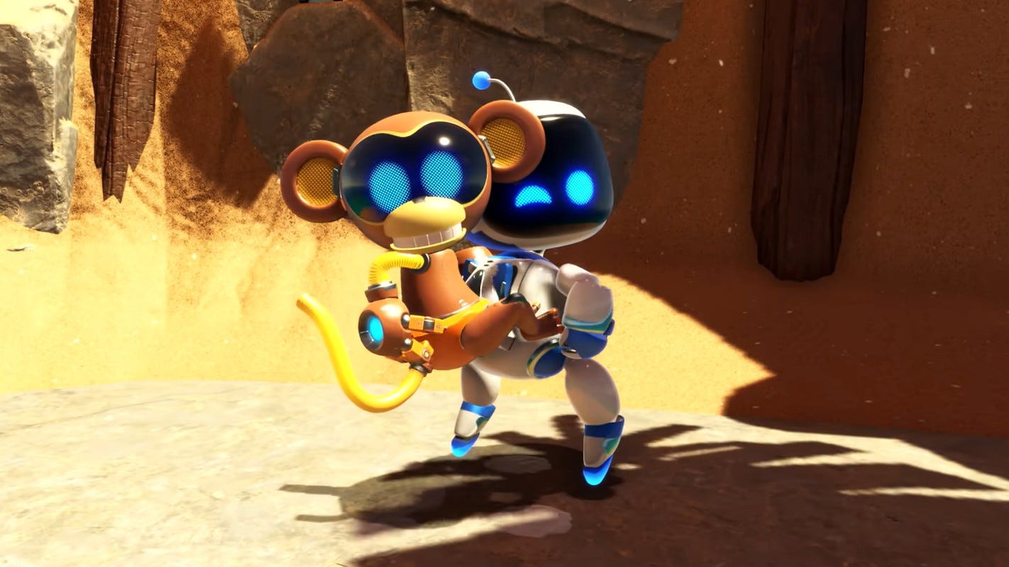 Monkey Bot Games of 2024: Astro Bot made the best play for nostalgia this year ...
