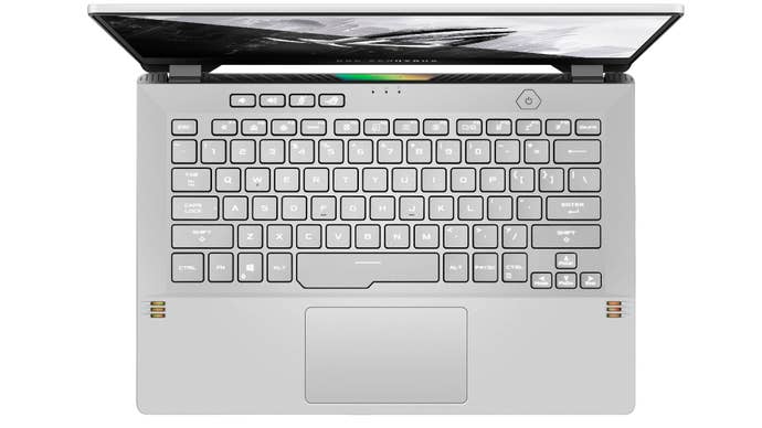 ASUS ROG Zephyrus view from above