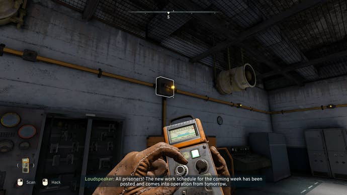 The player is aimed at redirecting the signal at the intersection of the power inside the electric room in Skethermoor in Atomfall