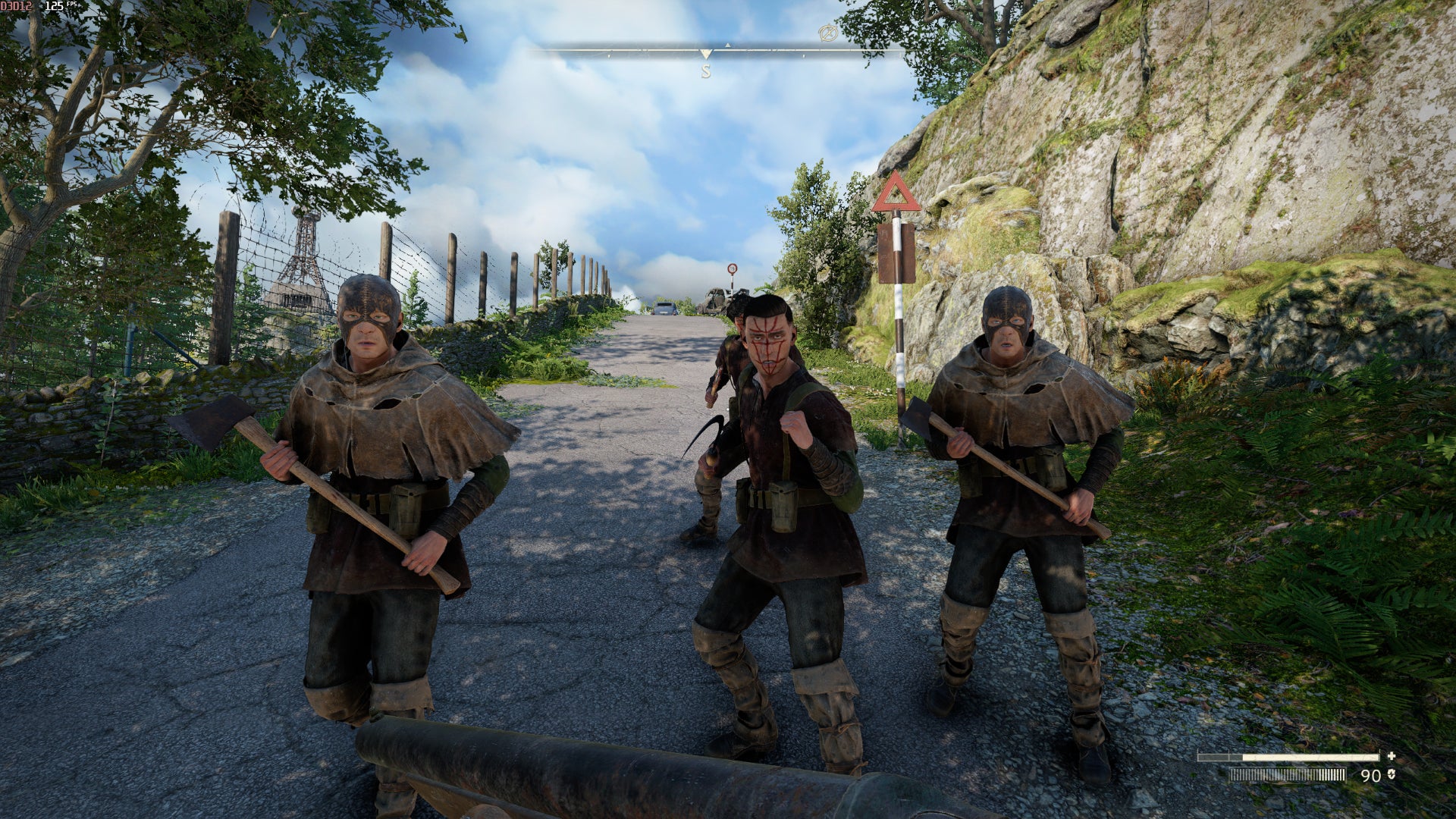 A gang of Druid cultists attack on the road in Atomfall. - 11