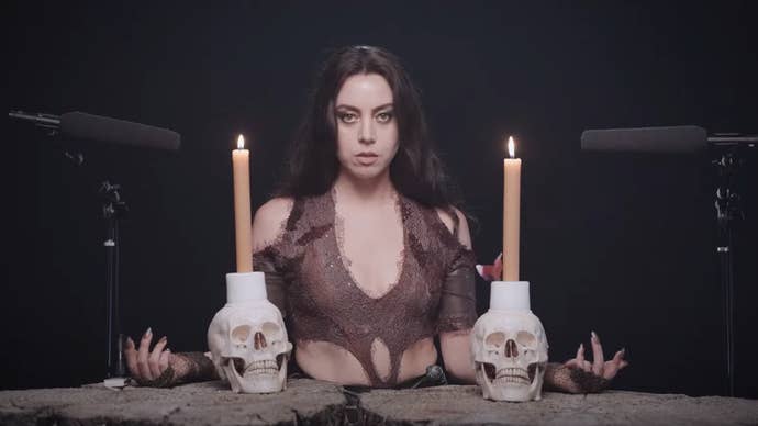 Agatha All Along - ASMR stream - Aubrey Plaza