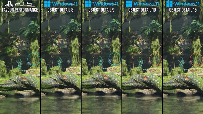 object detail setting ps5 vs pc presets in avatar frontiers of pandora