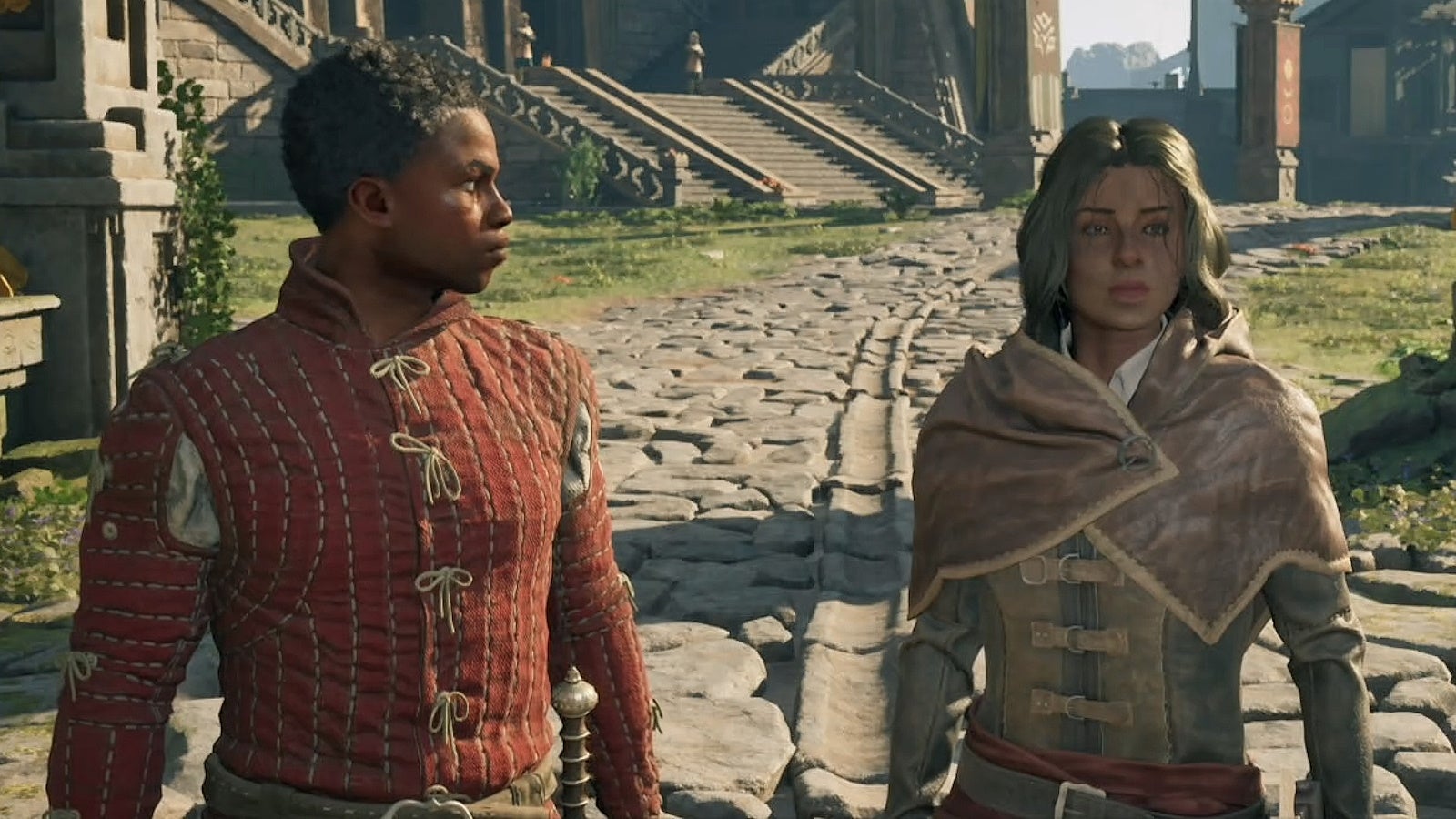 Pod and Brentis in Avowed.