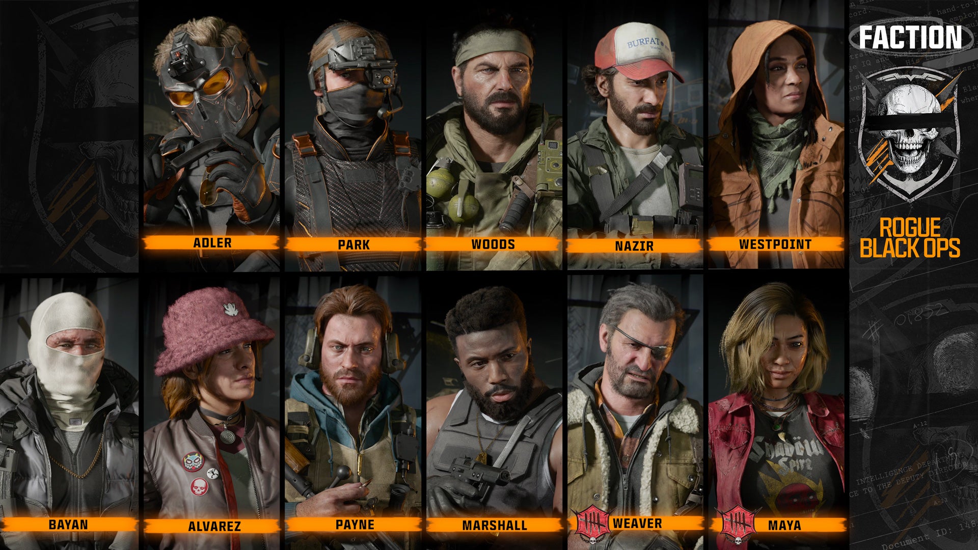 All of the Rogue Black Ops Operators in Call Of Duty: Black Ops 6. - 3