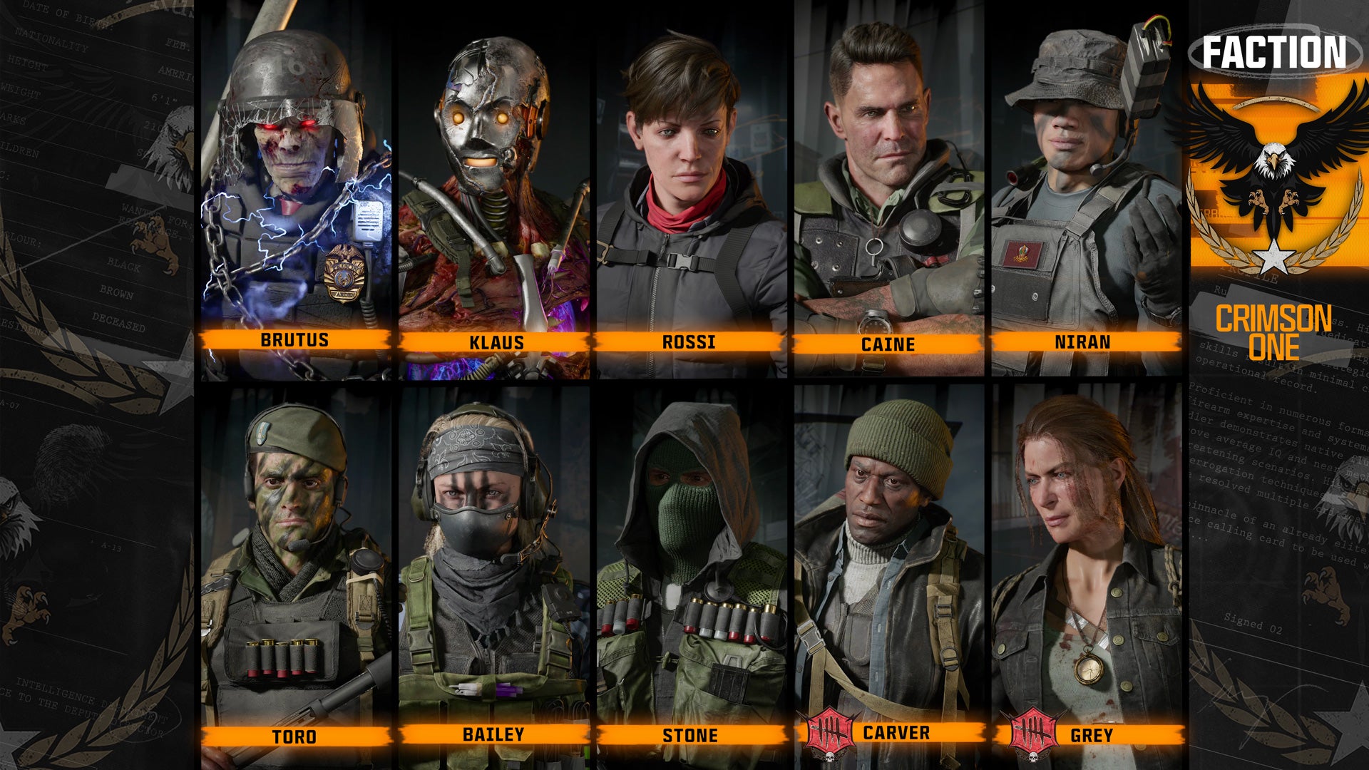 All of the Crimson One Operators in Call Of Duty: Black Ops 6. - 4