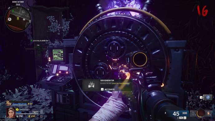 The player looks at the church generator on Liberty Falls, where they can start the final encounter in Call of Duty: Black Ops 6