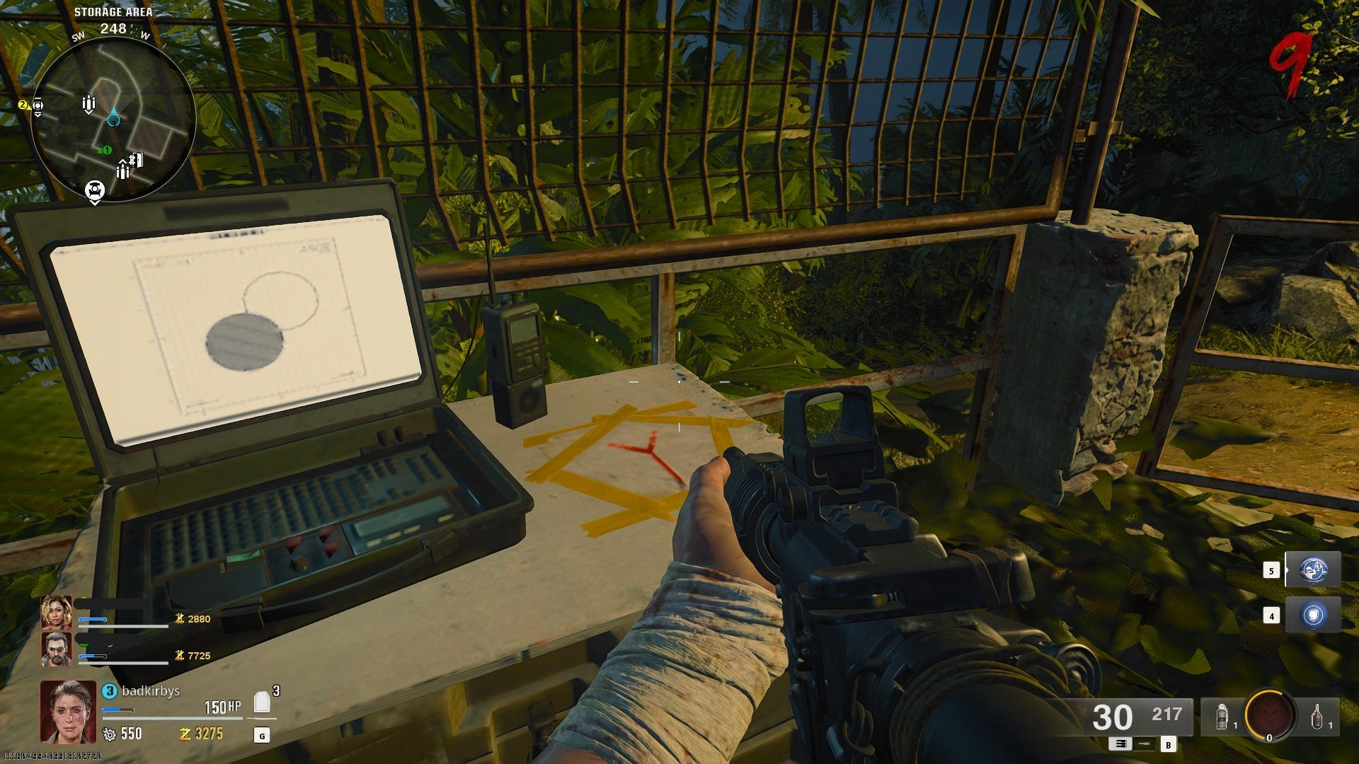The player looks at a laptop on Terminus in Call of Duty: Black Ops 6 - 10