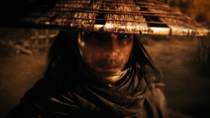 rise of the ronin key art showing the protagonist
