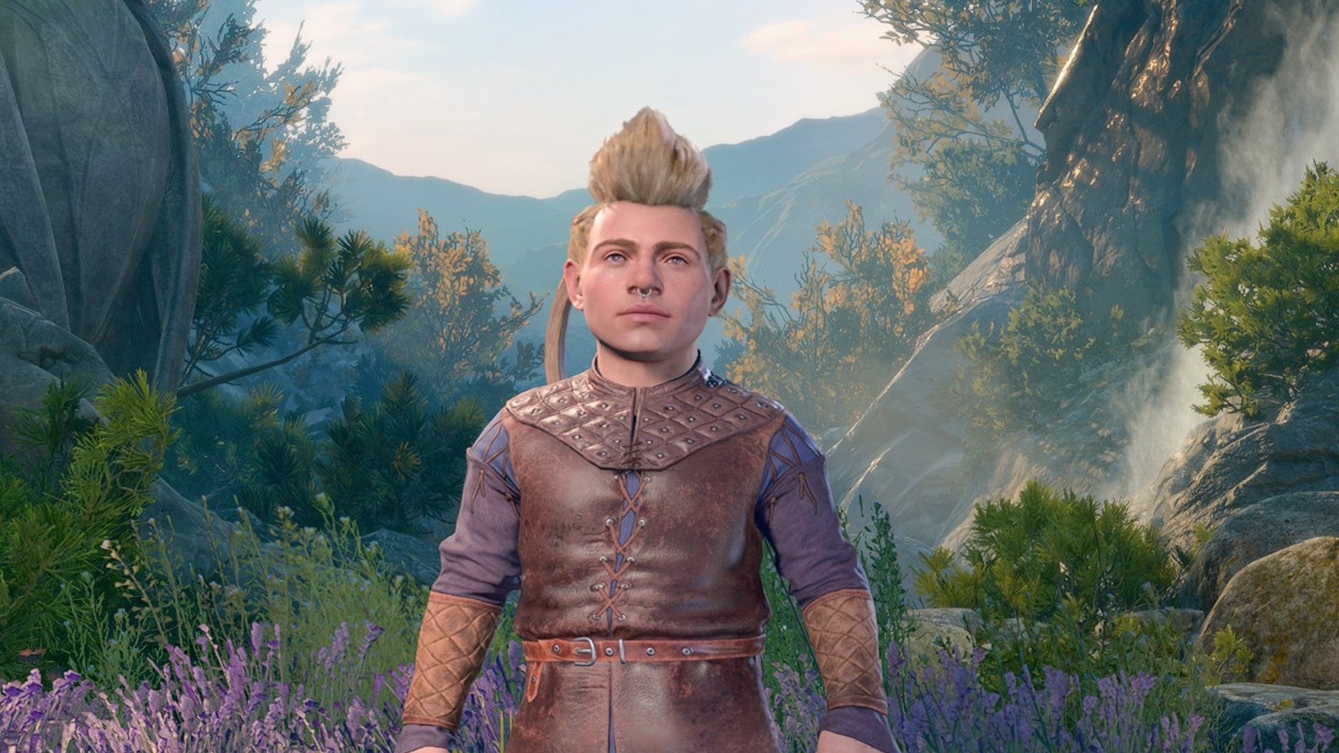 Baldur&rsquo;s Gate 3 image showing a Halfling Rogue.