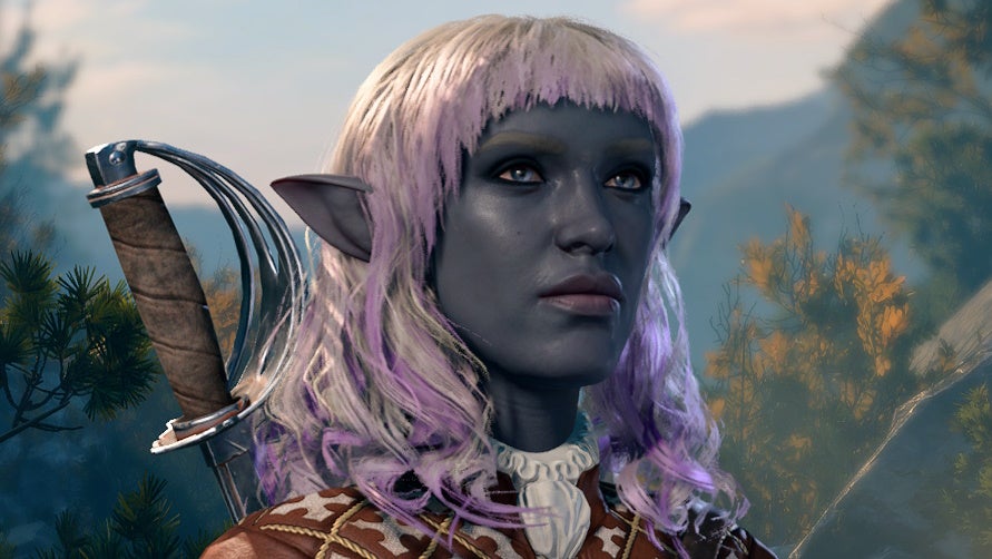 Close up of female body shaped Deep Gnome.