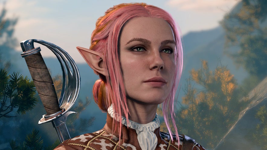 Close up of female body shaped Rock Gnome.