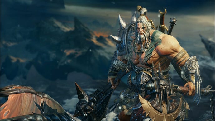 The Barbarian class in Diablo Immortal