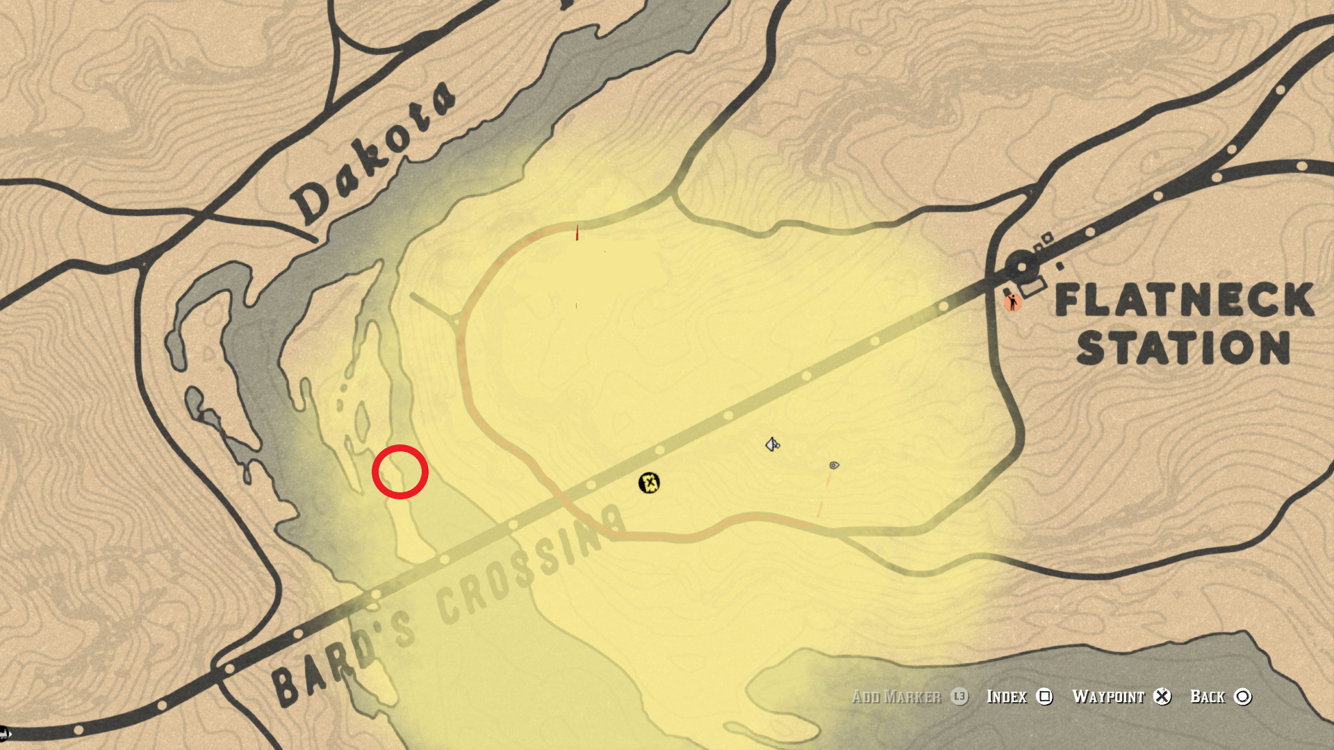 Red Dead Online Bard’s Crossing Treasure Locations | VG247