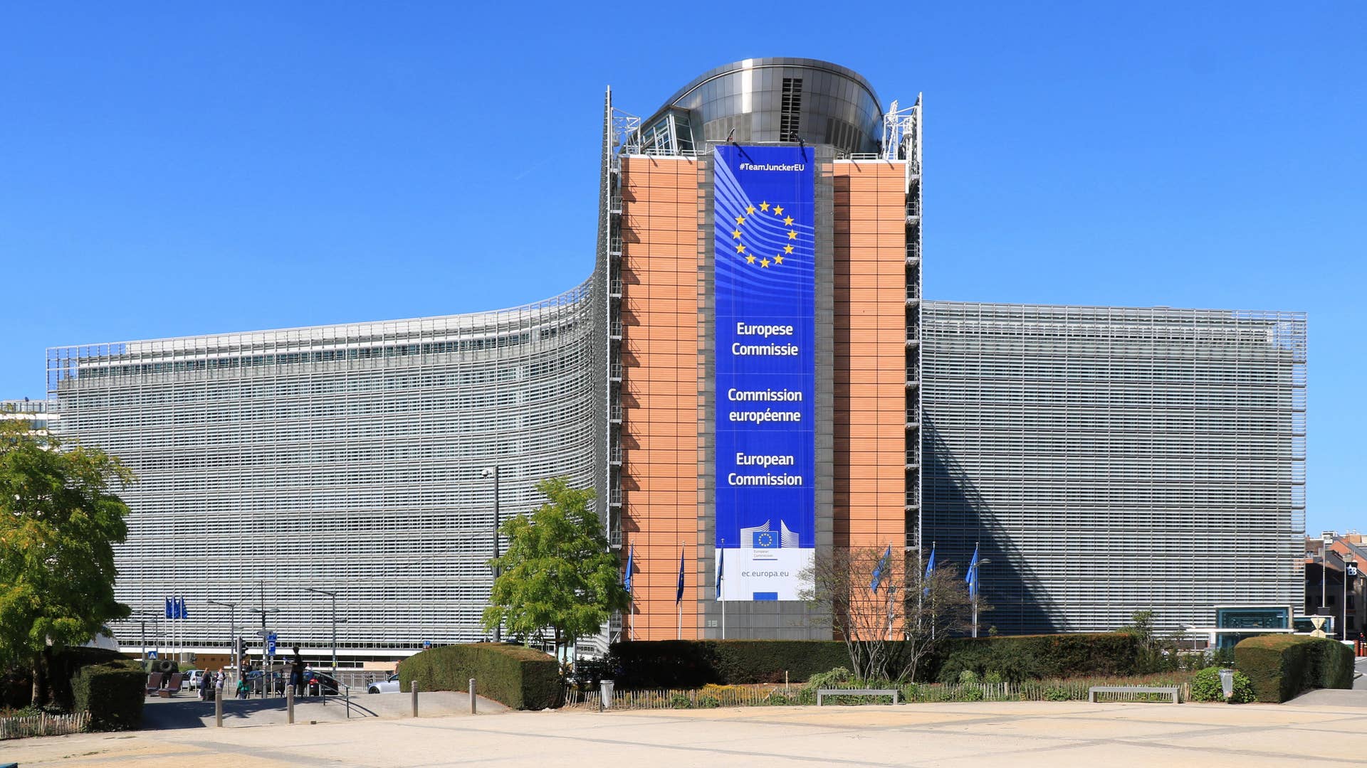 The European Commission building in Brussels
