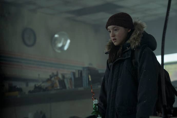 Bella R as Ellie in second episode of TLOU season two