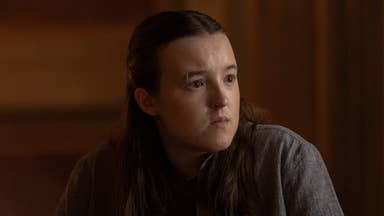 Bella Ramsey in the second season of the last of us