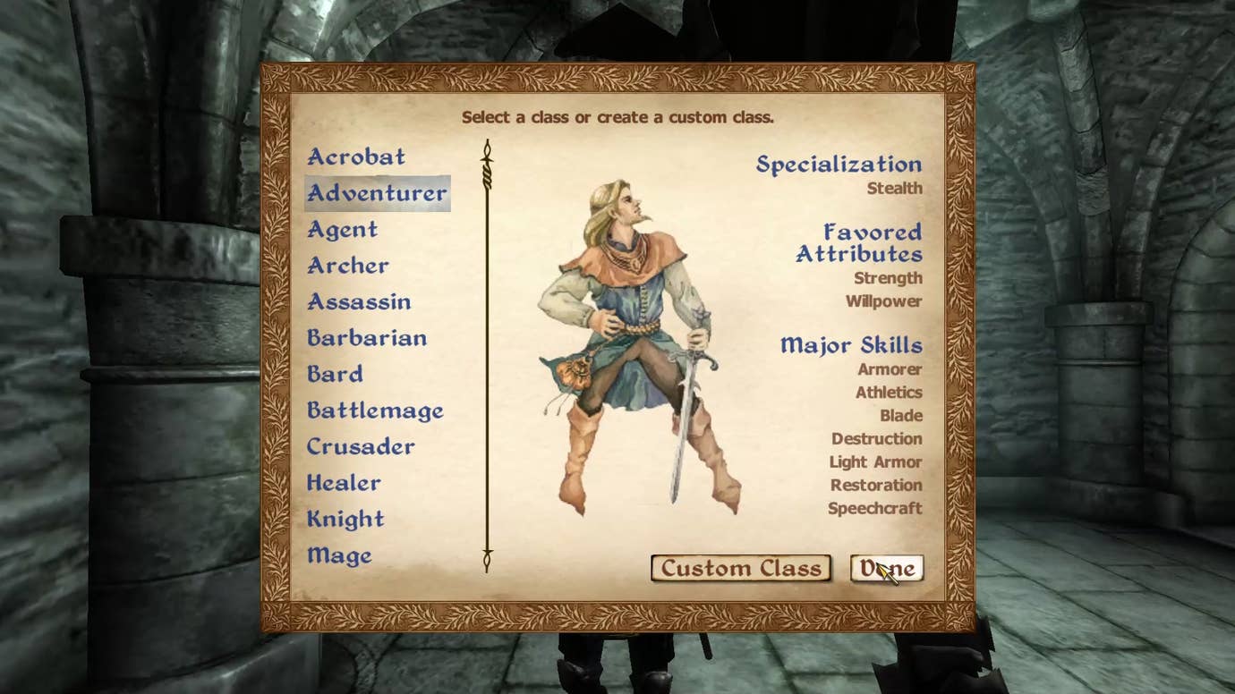 Best Class in Oblivion Remastered | Eurogamer.net