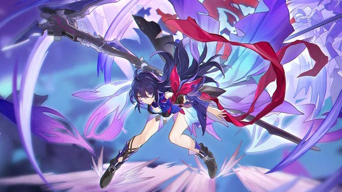 Splash art image of Seele from Honkai Star Rail.