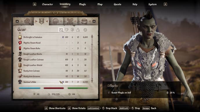 Savior skin armor in remastered forgetting.