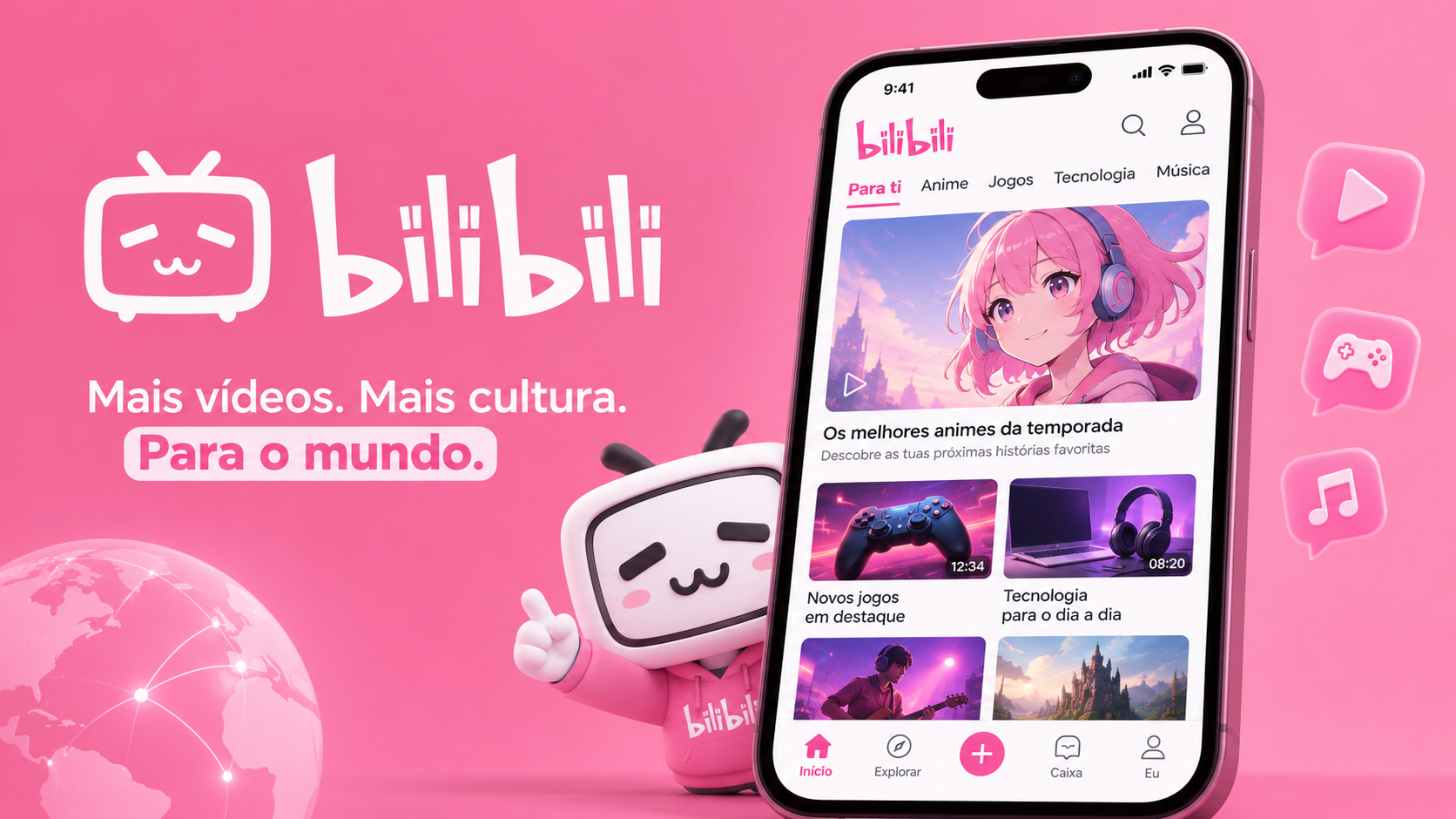 Bilibili quer enfrentar o YouTube e aposta em vídeos traduzidos por IA