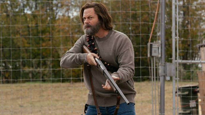 Nick Offerman as Bill in HBO’s The Last of Us adaptation