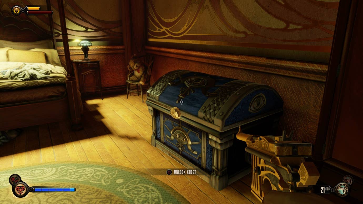 BioShock Infinite Lansdowne Residence chest: Where to find the key to ...