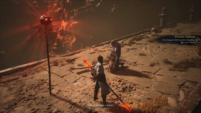 The player looks at a defeated Tiger's Acolyte in Black Myth Wukong