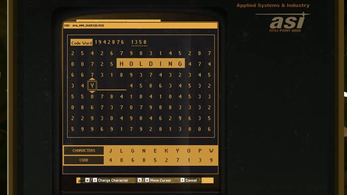 The player interacts with the hacking terminal in the safehouse’s Mainframe Room in Call of Duty: Black Ops 6