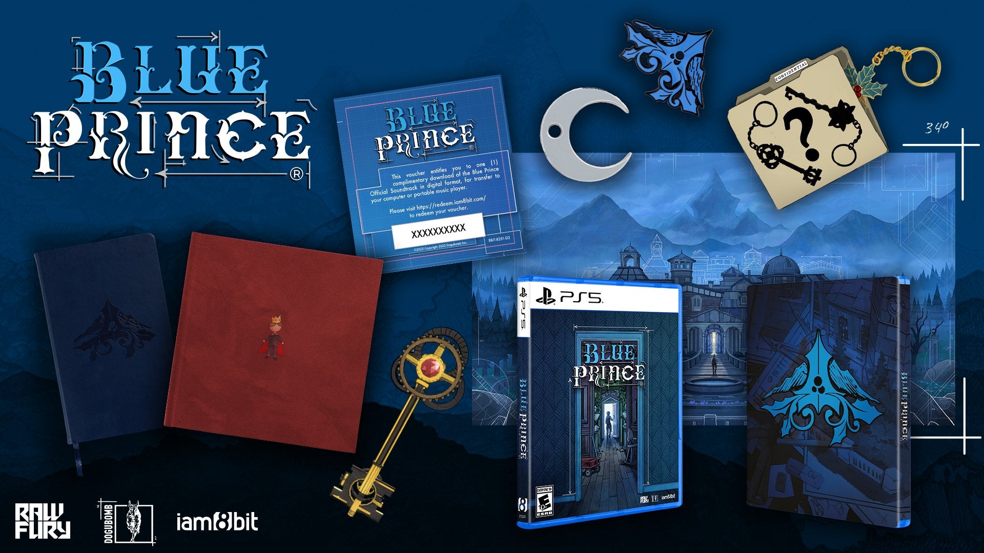 Blue Prince physical collection