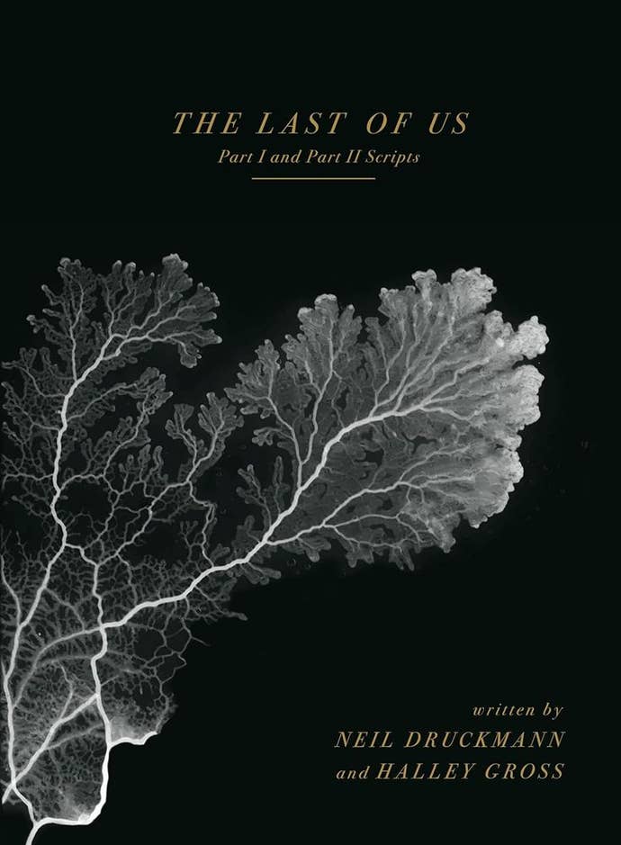 Book cover for The Last of Us Part 1 and Part 2 scripts