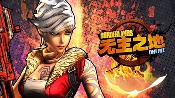 Borderlands Online character with logo. - 1