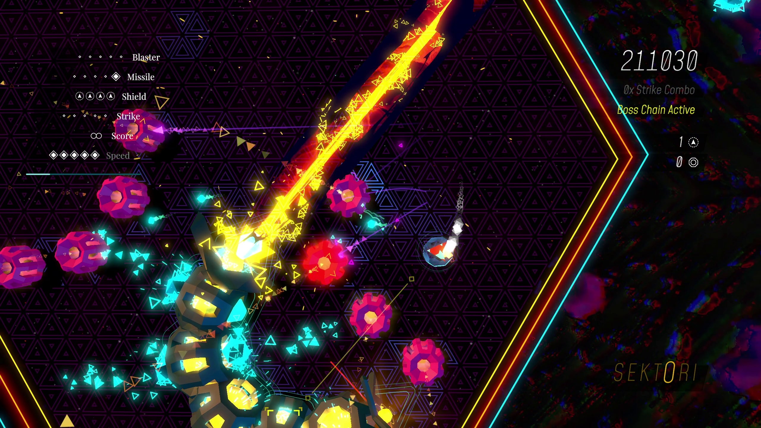 Sektori im Test: Nennt es einfach Geometry Wars 4 mit einem gehörigen ...