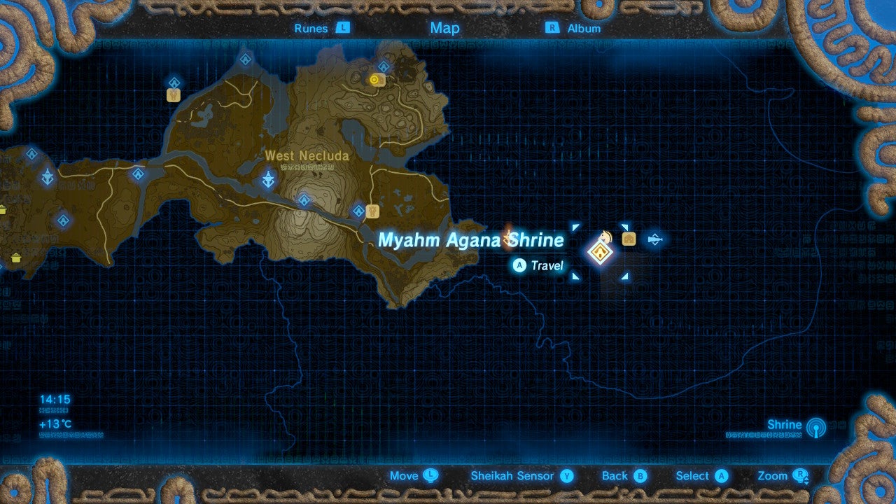 Breath of the Wild Myahm Agana Shrine Walkthrough - 3
