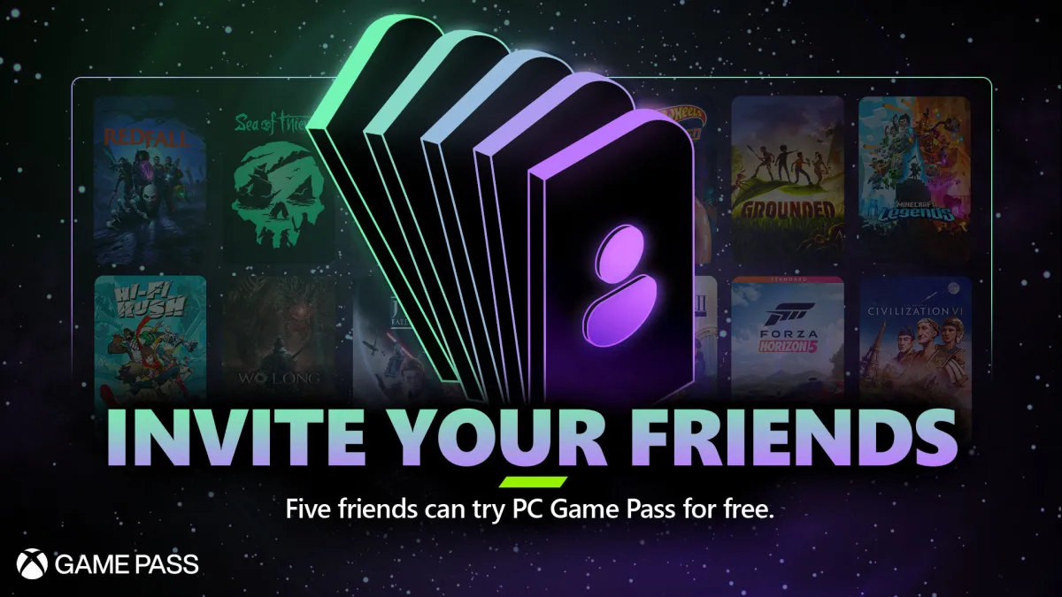 Xbox Game Pass share with your friends.