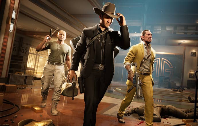 Michael Madsen in Crime Boss: Rockay City.