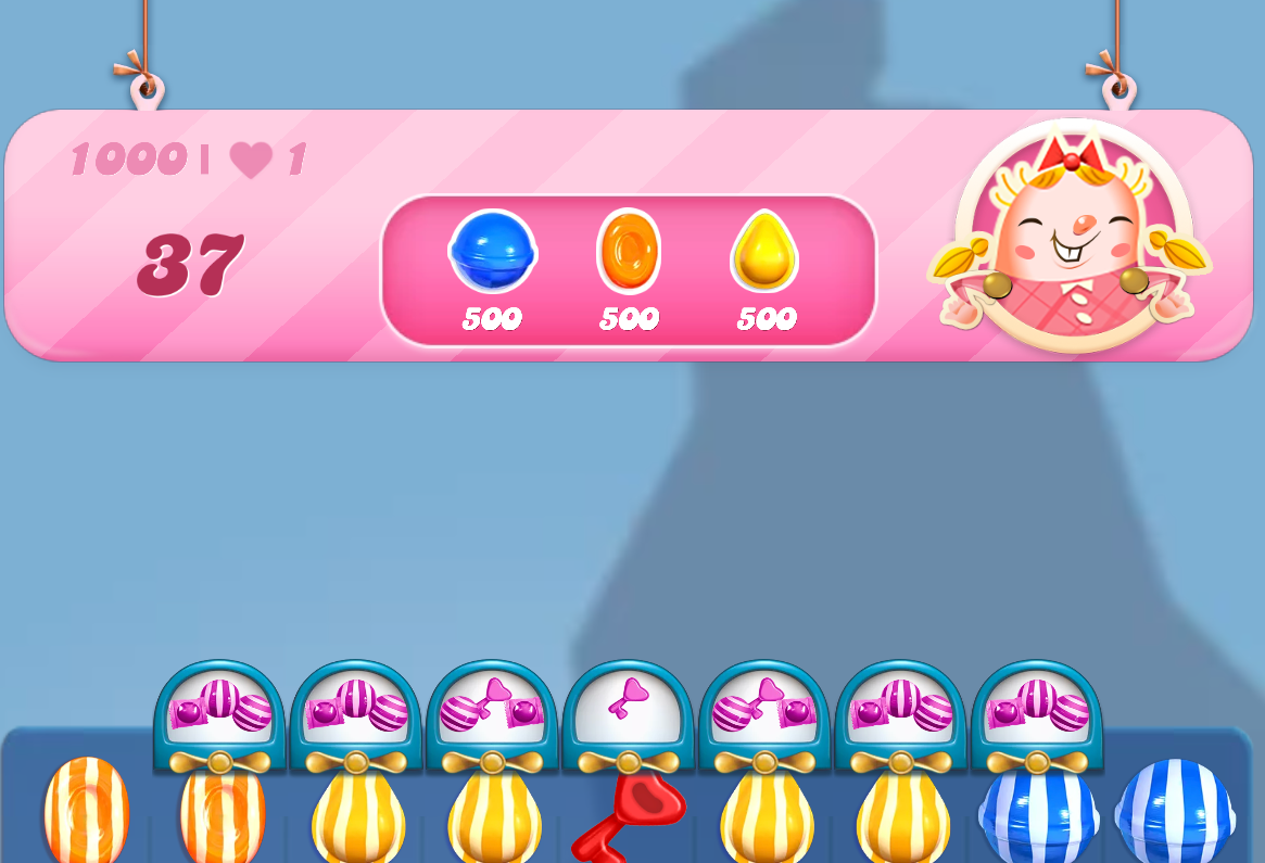 Saga Candy Crush Nivel 500