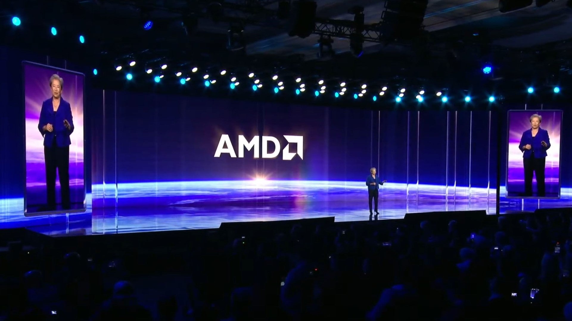 AMD CEO Dr. Lisa Su onstage at the CES 2026 keynote. - 1