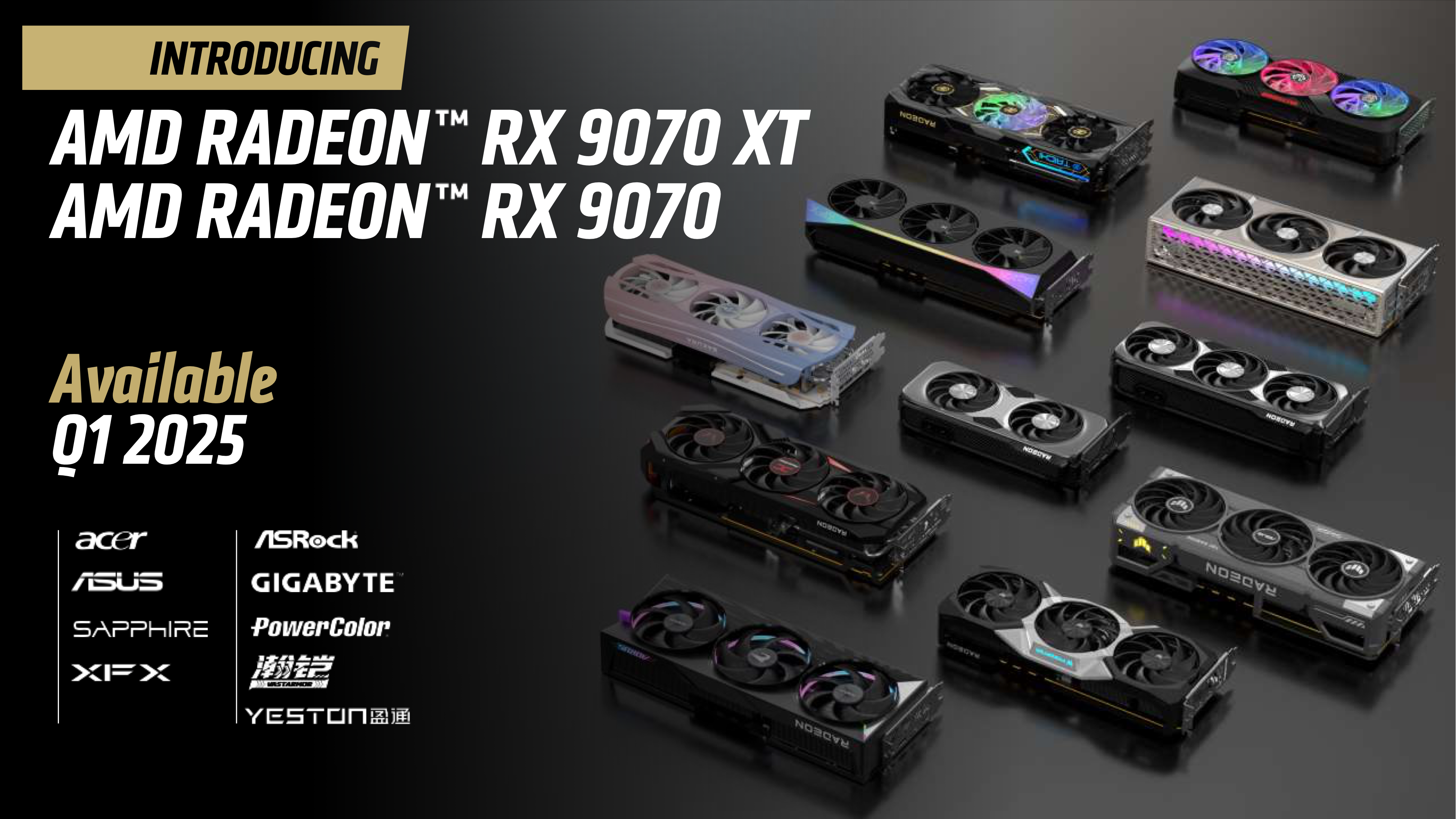 amd ces 2025 rdna 4 gpu slides