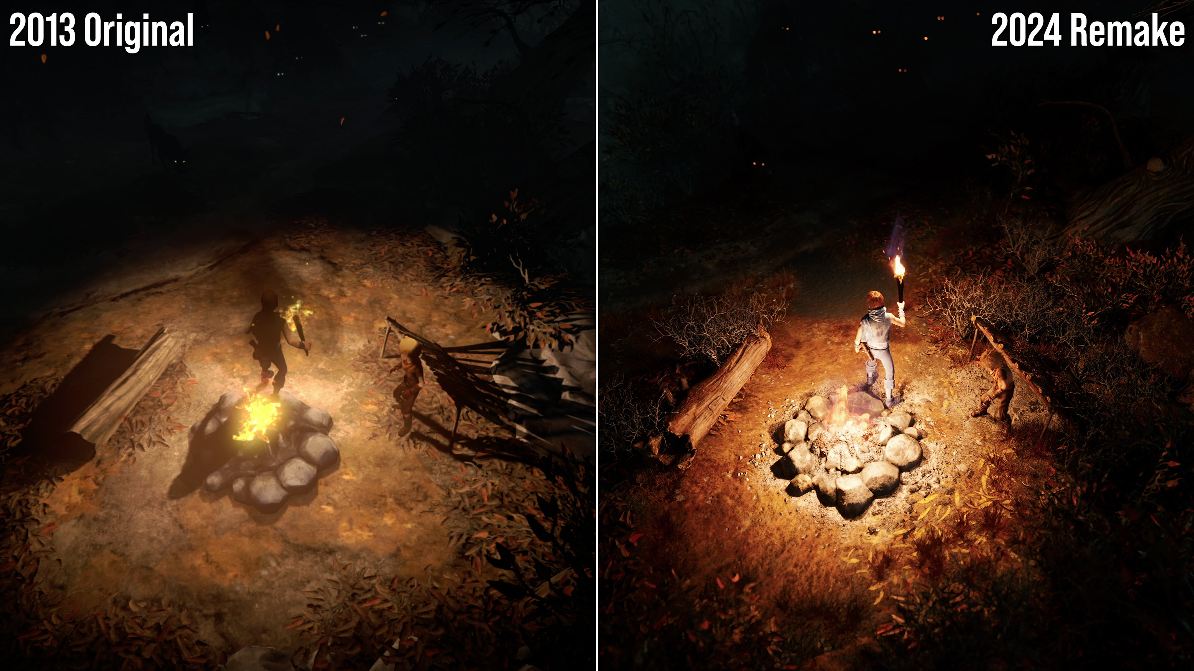 brothers a tale of two sons screenshot comparisons original vs 2024 remake