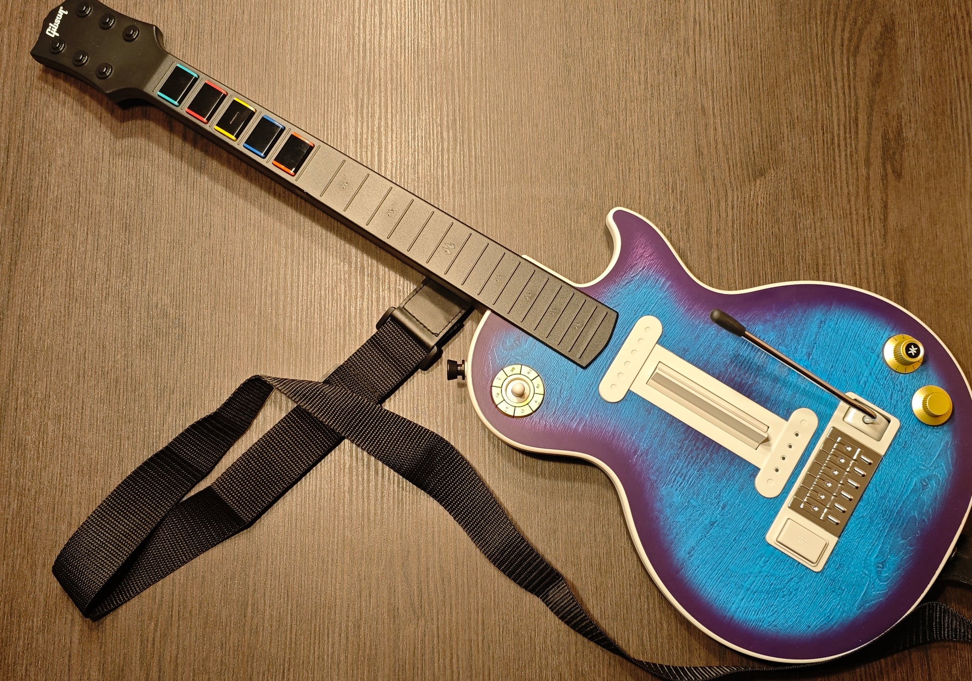 CRKD Gibson Les Paul Blueberry Burst Pro Edition Guitar Controller