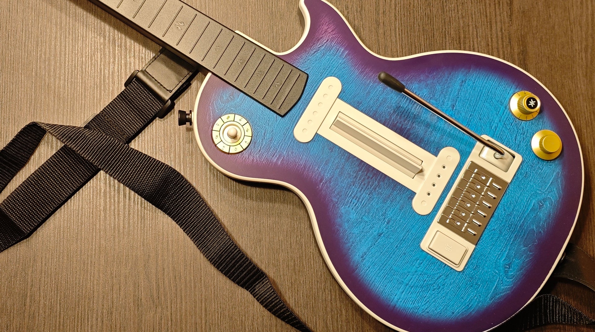 CRKD Gibson Les Paul Blueberry Burst Pro Edition Guitar Controller