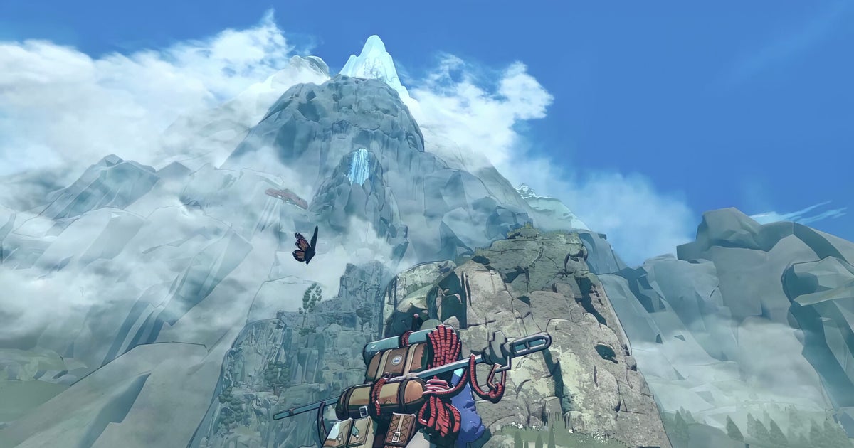 Time to climb a weird mountain in Cairn, the windy backpacking odyssey from the creators of Haven and Furi Time to climb a weird mountain in Cairn, the windy backpacking odyssey from the creators of Haven and Furi